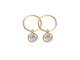 Adnohr Sleeper Add On Cubic Zirconia Gold Plated 5MM