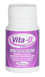 Vita-D Vitamin D3 1000 IU Mini Tabs 90 Tablets