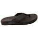 Homyped HP Comfort Men's Thongs Black Stripe Size 10