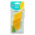 TePe Angle Interdental Brush Yellow 0.7mm 6 Pack