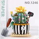 Loz 1936 Watering Pot Plant Flower Pot Building Blocks Set