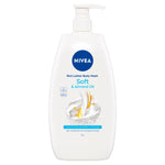 Nivea Rich Lather Soft & Almond Oil Body Wash 1L