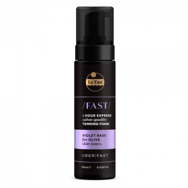 Le Tan Uber Fast Express Tanning Foam Violet Base 200ml