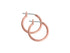 Adnohr Just Hoops Small Rose Gold