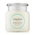 Conscious Candles Eco Luxe Copper Elderflower And Coconut Candle 270 ml
