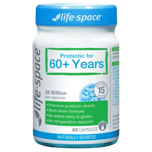 Life Space Probiotic for 60+ Years Capsules 60