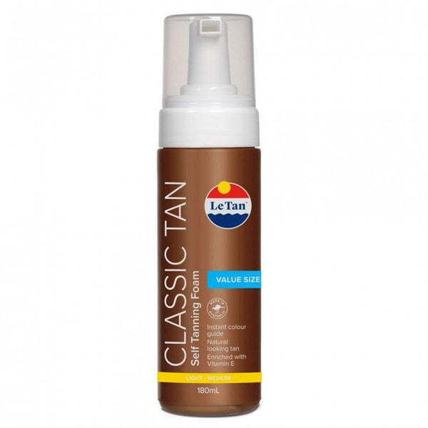 Le Tan Classic Tan Foam Light to Medium 180ml