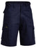 Bisley Workwear Original 8 Pocket Cargo Short Navy 127 Regular Leg