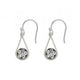 Studex Sensation Silver Twist Drop Crystal 15820