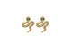Adnohr Sensation 16022 Crystal Snake Gold Plated