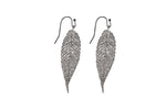 Adnohr Sensation Long Leaf Drop Rhodium