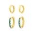 Studex Torq Sleeper Set Surgical Stainless Steel Earrings