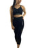 P.O.S.E  Abloom Black Seamless 7/8 Gym Fitness Wear Leggings