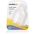 Medela Wide Base Neck Teat Medium Flow 3Pk