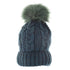 Essence Cable Knit Adult Beanie Steel