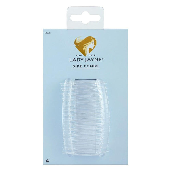 Lady Jayne Crystal Side Combs 4 Pack