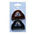 Pharmacy Health Small Half Moon Claw Clip 2 Pack