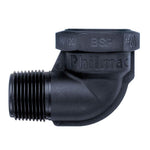 Philmac BSP Threaded Elbow Male x Female Poly 3/4"