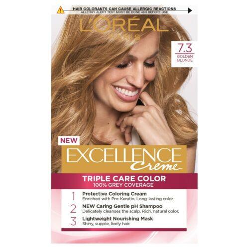 L'Oreal Excellence Cream 7.3 Dark Golden Blonde Hair Colour