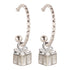 Wicked Sista Xmas Gift Hoops Silver