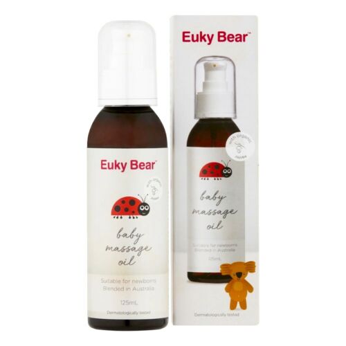 Euky Bear Baby Massage Oil 125ml