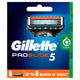 Gillette Fusion Proglide Manual Razor Blades 8Pk