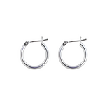 Plain Hoop 15mm Earrings FE4301