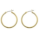 Plain Hoop Earrings 25mm FE4304