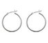 Rossan Plain Hoop Earrings 25mm FE4305