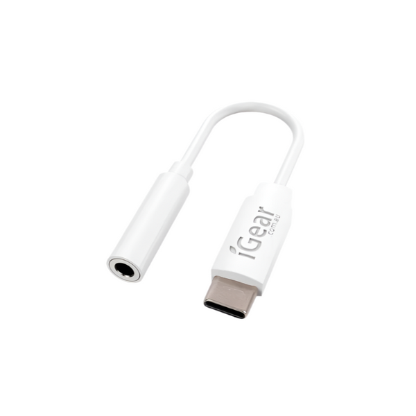 Igear Usb-c Earphone Adaptor - White