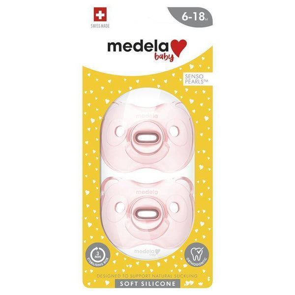 Medela Soother Duo Silicone Pink 6-18M