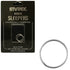 Studex Sterling Silver Medium Plain Sleeper Earrings for Sensitive Ears 14mm