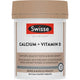 Swisse Ultiboost Calcium + Vitamin D 90 Tablets