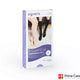 Sigvaris Compression Stockings, Natural Color, Knitted Fabric, Black, 1 Pair