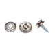 Zenith Fastener Snap Screw Nickel Plated 8 Pack