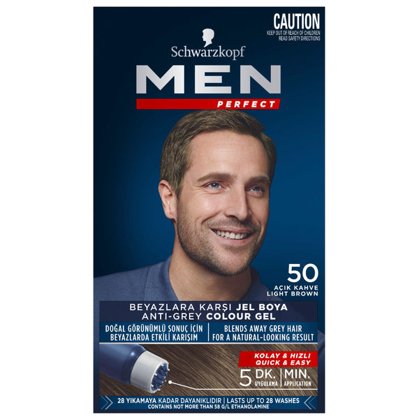 Schwarzkopf Men Perfect 50 Natural Light Brown