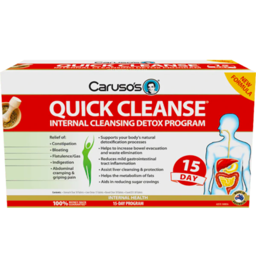 Caruso's Natural Health Quick Cleanse 15 Day Detox Program