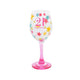 Gibson Gifts 21st Birthday Party Wine Glass