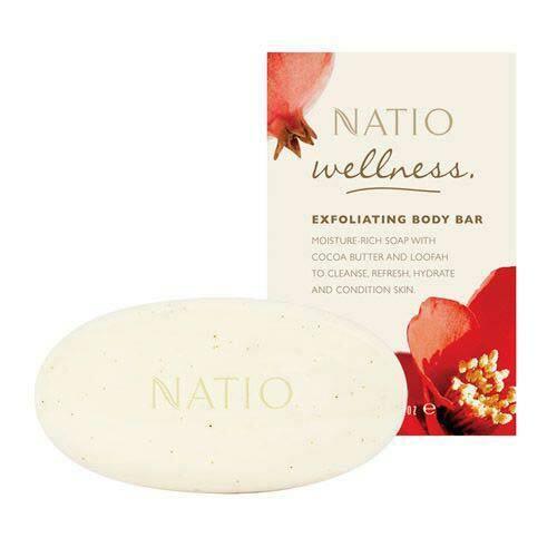 Natio Wellness Exfoliating Body Bar 130g