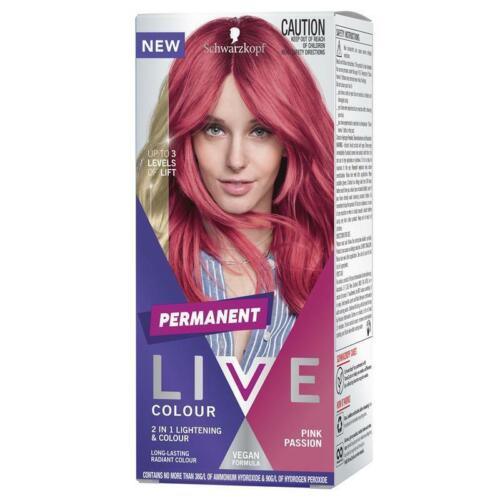 Schwarzkopf Live Colour Permanent Pink Passion 100mL