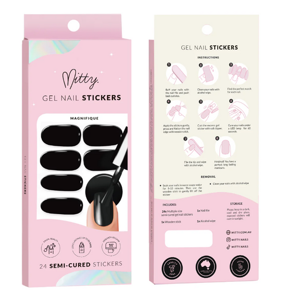 Mitty Semi-Cured Gel Nail Stickers Magnifique