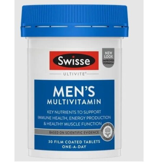 Swisse Ultivite Men's Multivitamin 30 Tablets