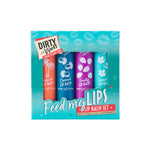 Dirty Works Feed My Lips Lip Blam Set