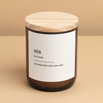 The Commonfolk Collective Sea Dictionary Meaning Candle
