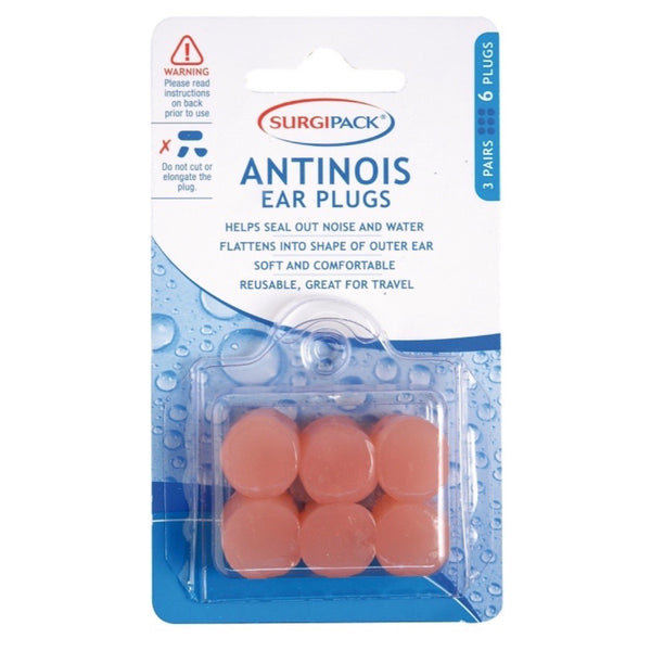 Surgipack Antinois Earplugs 3Pr 6244