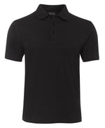 Jb's Cotton Jersey Polo Black Large