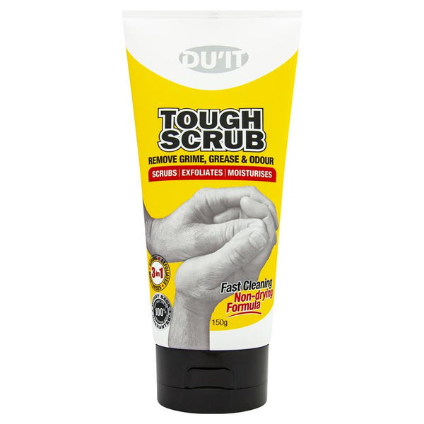 DU'IT Tough Scrub 3-in-1 Hand Scrub & Cleanser 150g