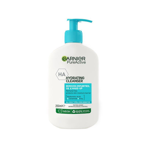 Garnier Pure Active Deep Hydrating Cleanser 250 ml