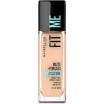 Maybelline Fit Me Matte + Poreless Oil Free Liquid Foundation 124 Soft Sand