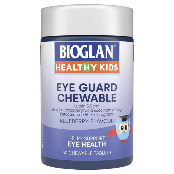 Bioglan Healthy Kids Eye Guard Chewable 50 Tablets